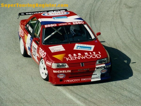 Kuhn #1 decals 1/43 Peugeot 405 Supertourisme Championnat Suisse 1995 Rolf P 
