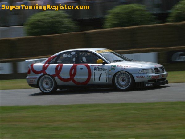 Frank Biela @ Goodwood Festival of Speed, Jun 2005