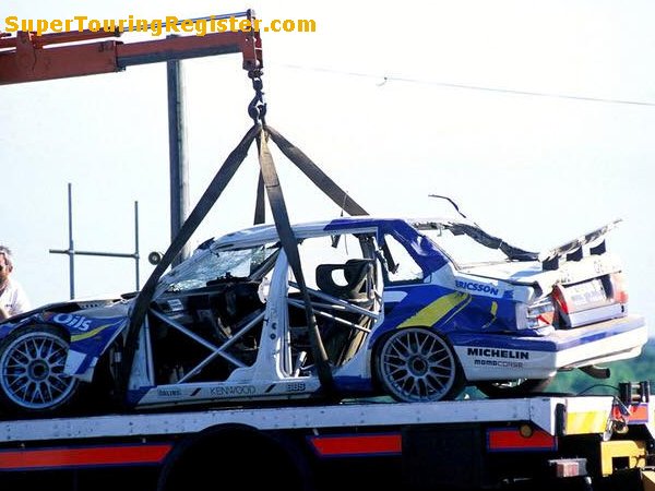 Snetterton crash